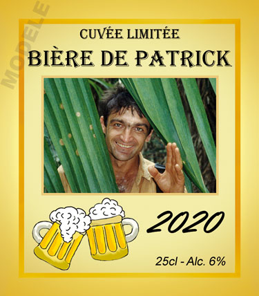 étiquette de bière personnalisable bir 02