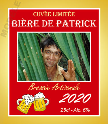 étiquette de bière personnalisable bir 09