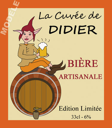 étiquette pour bouteille de bière d’anniversaire bir 23